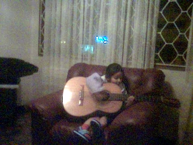 Dirigiendo el ensayo de coro