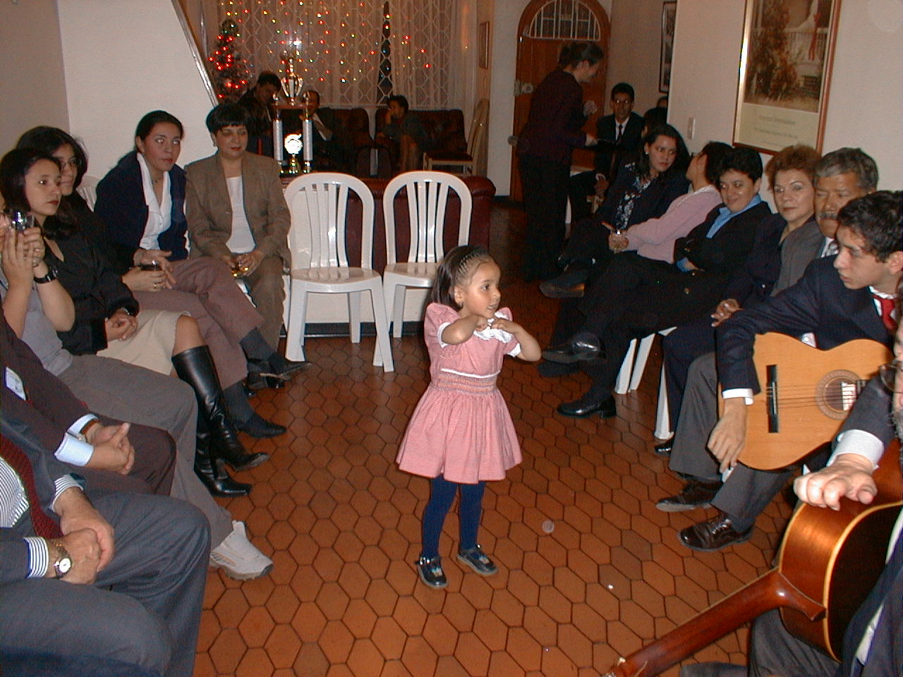 Laura en el grado de Sebastian